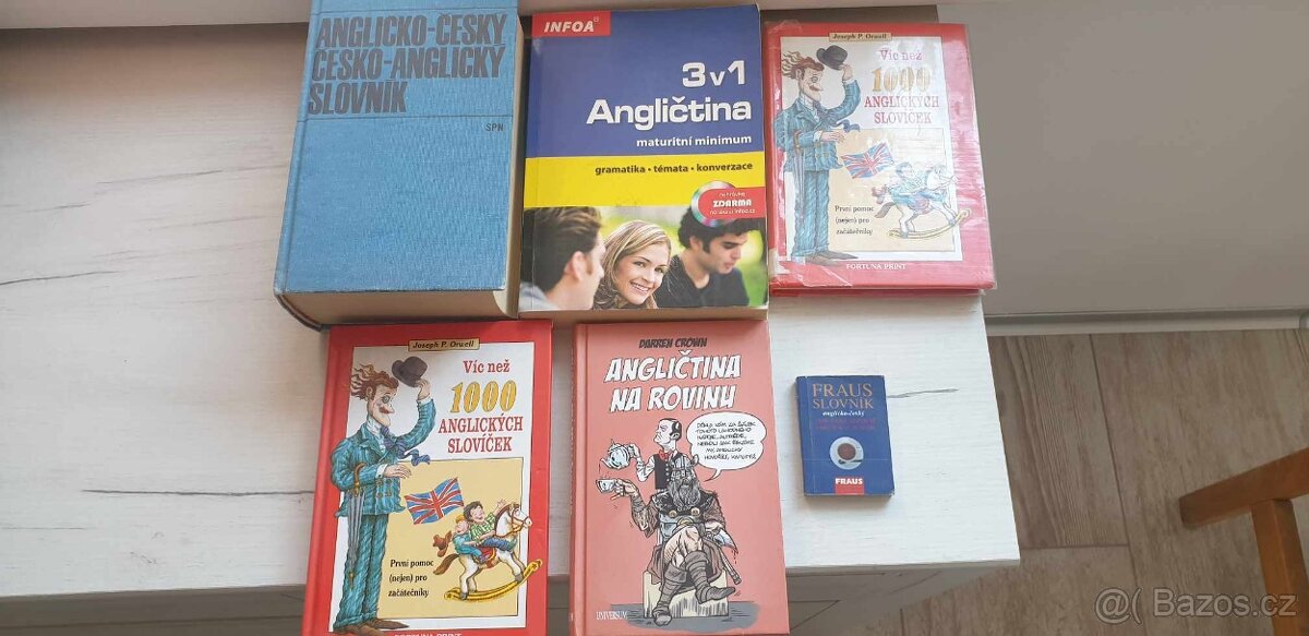 sada knížek k výuce angličtiny