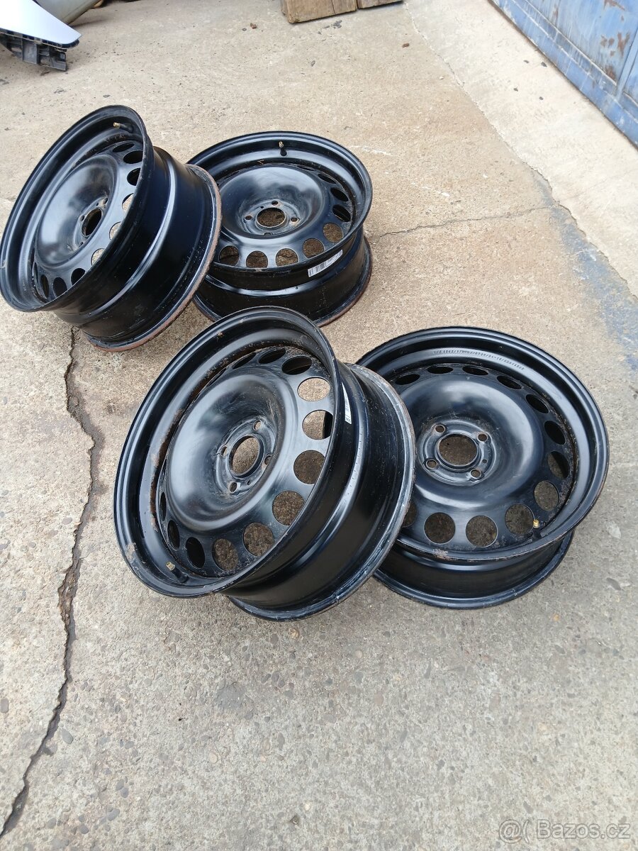 Disky 7,5×17,et29,roztec 4×108mm,Peugeot,Citroen,sada 2500kc