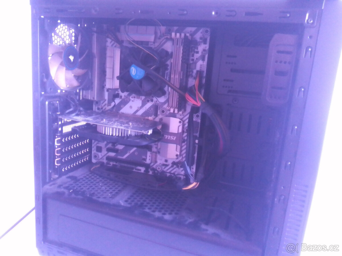 Složený herní PC bez Paměti RAM