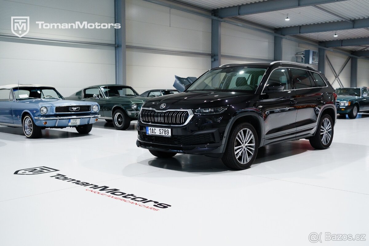 Škoda Kodiag 2.0L TDI, Laurin, 4x4, 21tis naj. 1 maj. ČR, 23