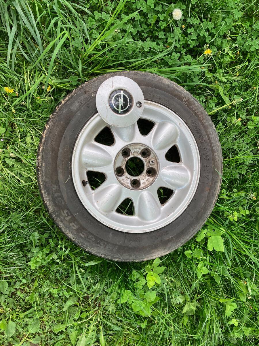 letní pneu + disky Opel Zafira