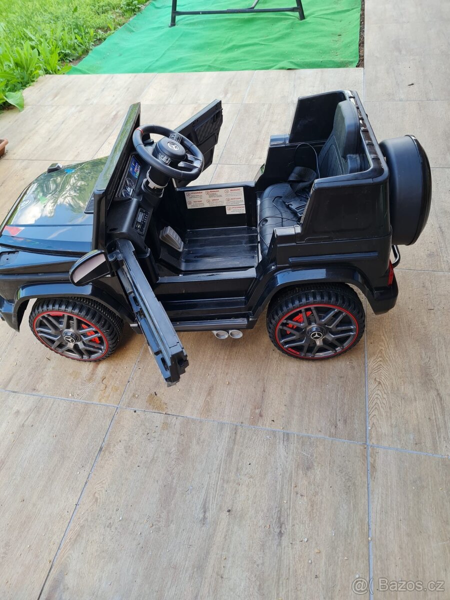 Elektrické auto Mercedes G pro děti od 3 let