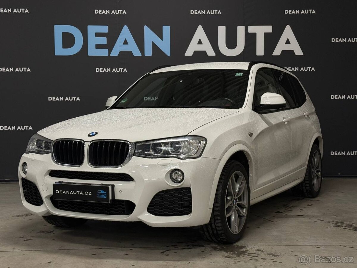 BMW X3 10.2017 2.0d 140kw 103t.km. ČR Automat