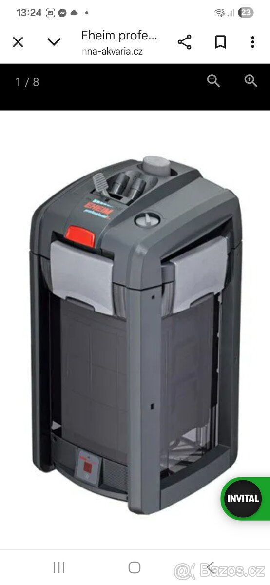 Filtr Eheim 4+350 thermo +media