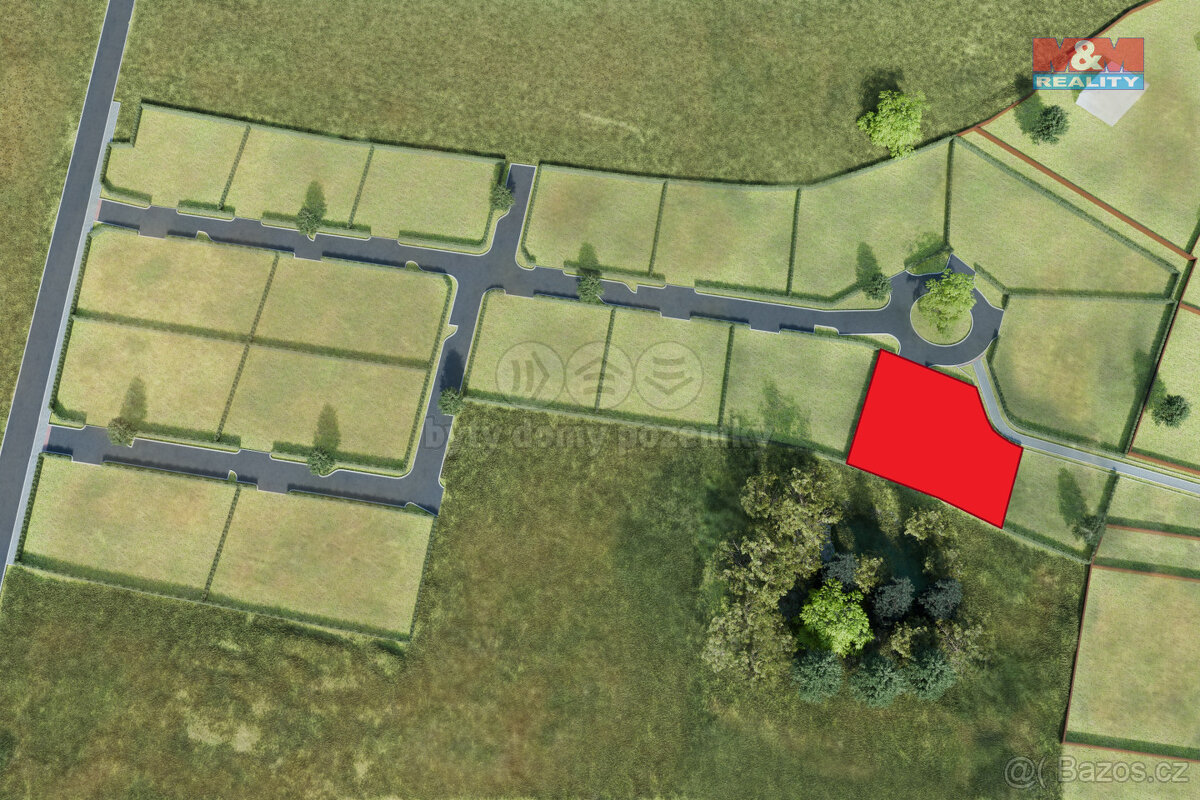 Prodej pozemku k bydlení, 758 m², Nová Ves