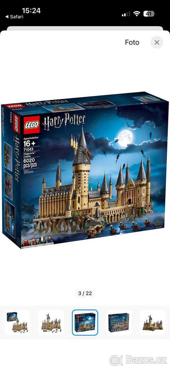 Lego hogwarts castle harry potter / bradavický hrad