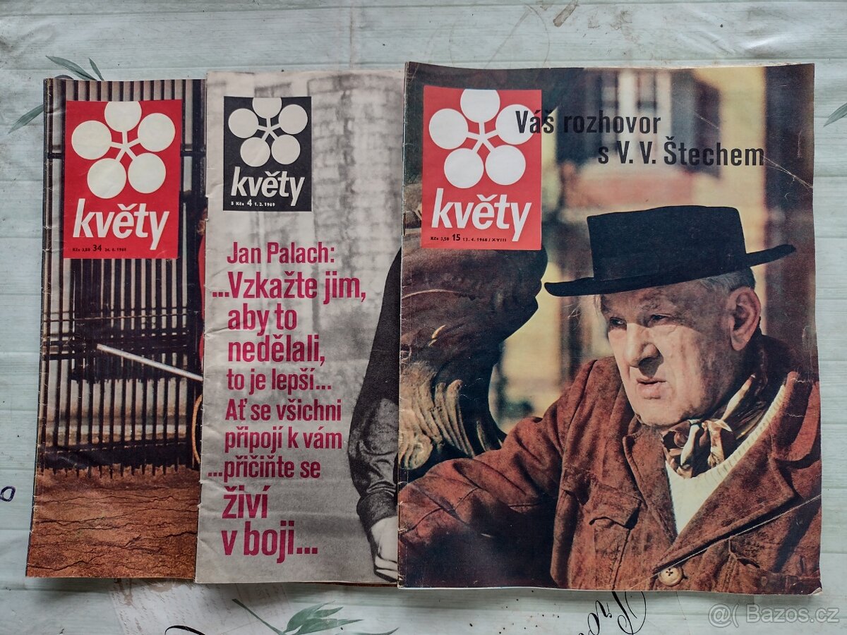 Časopisy z roku 1968