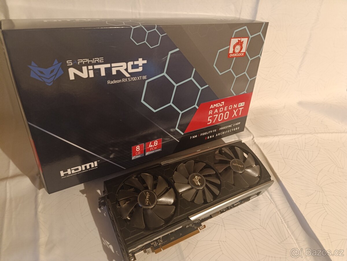 Sapphire Radeon RX 5700 XT NITRO+ 8GB GDDR6