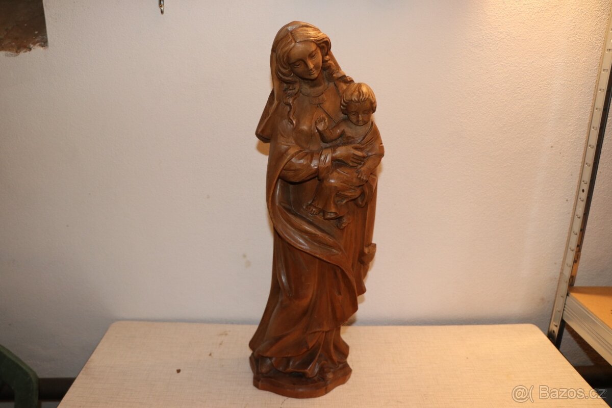 Marie  vysoká 60 cm soška  domácí oltář   (425E)