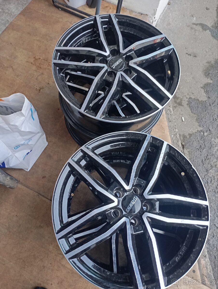 Alu disky 5x100 r17 Dezent