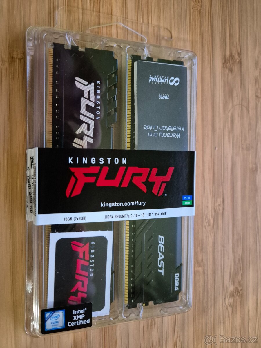 Kingston Fury Beast - DDR4-3200 / 16GB
