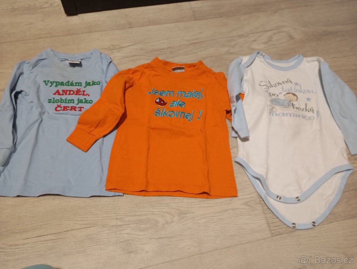 Trička s vtipným nápisem