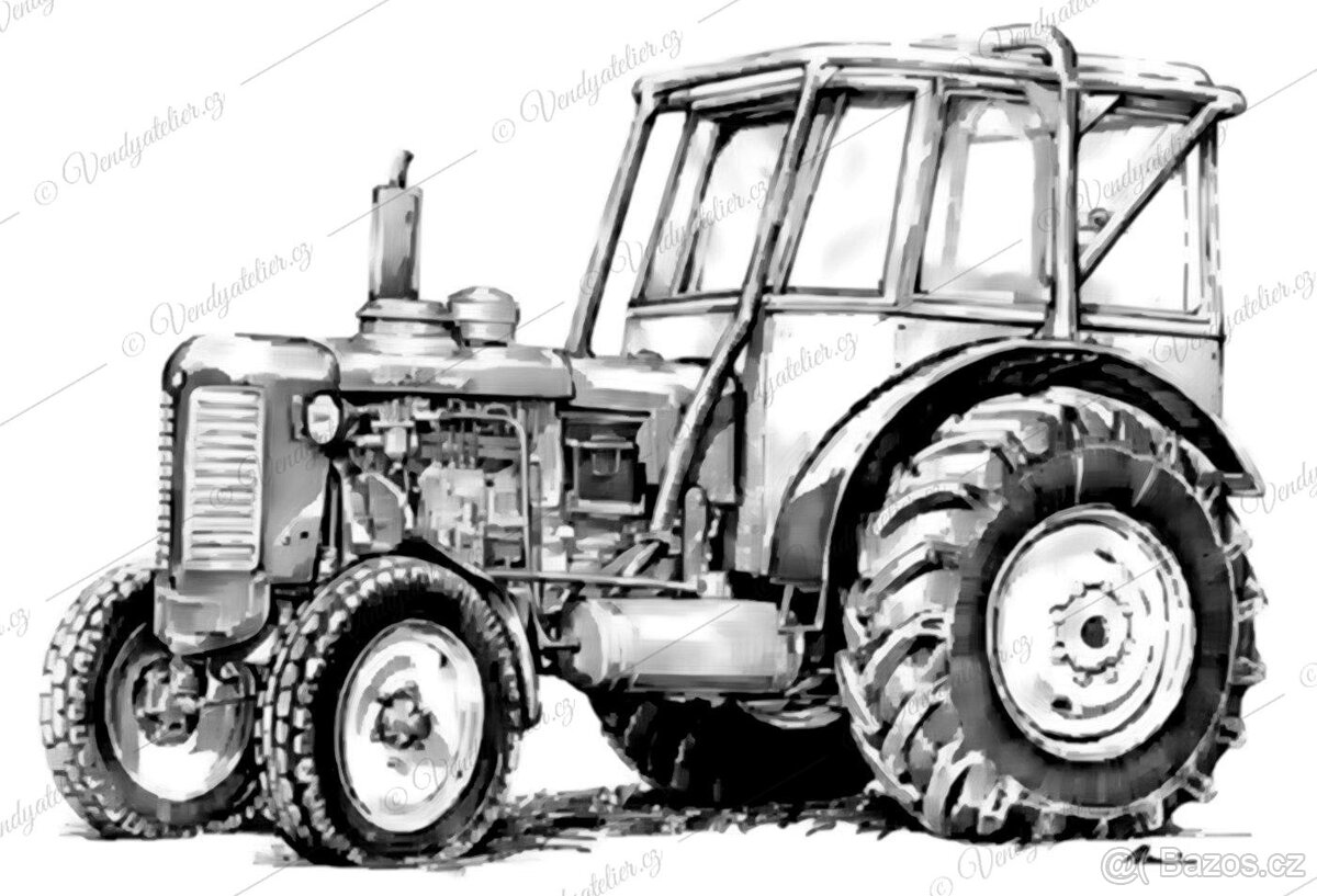 Zetor Super 50, Zetor 25A dily