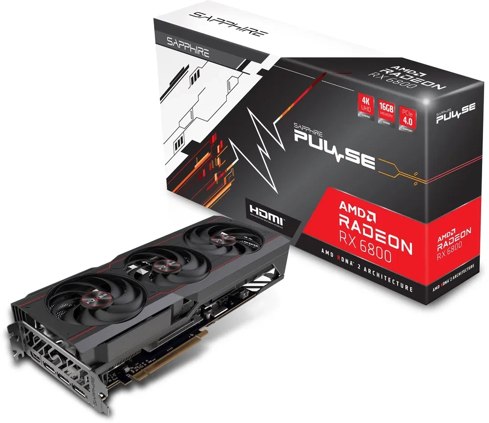 SAPPHIRE RADEON RX 6800 PULSE 16GB GDDR6 ZA SUPER CENU: 6900