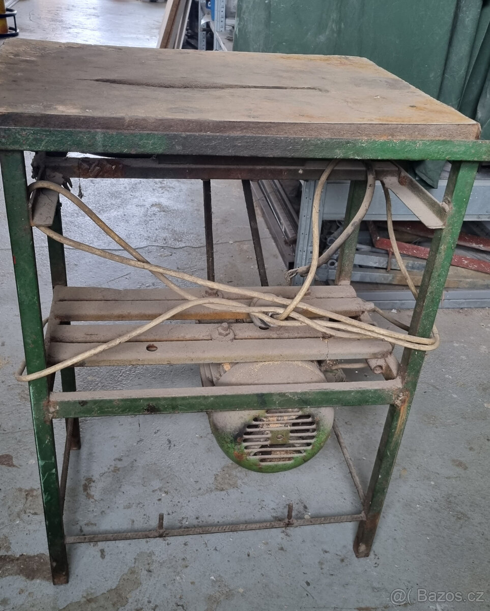 Cirkulárka - konstrukce - stolní pily