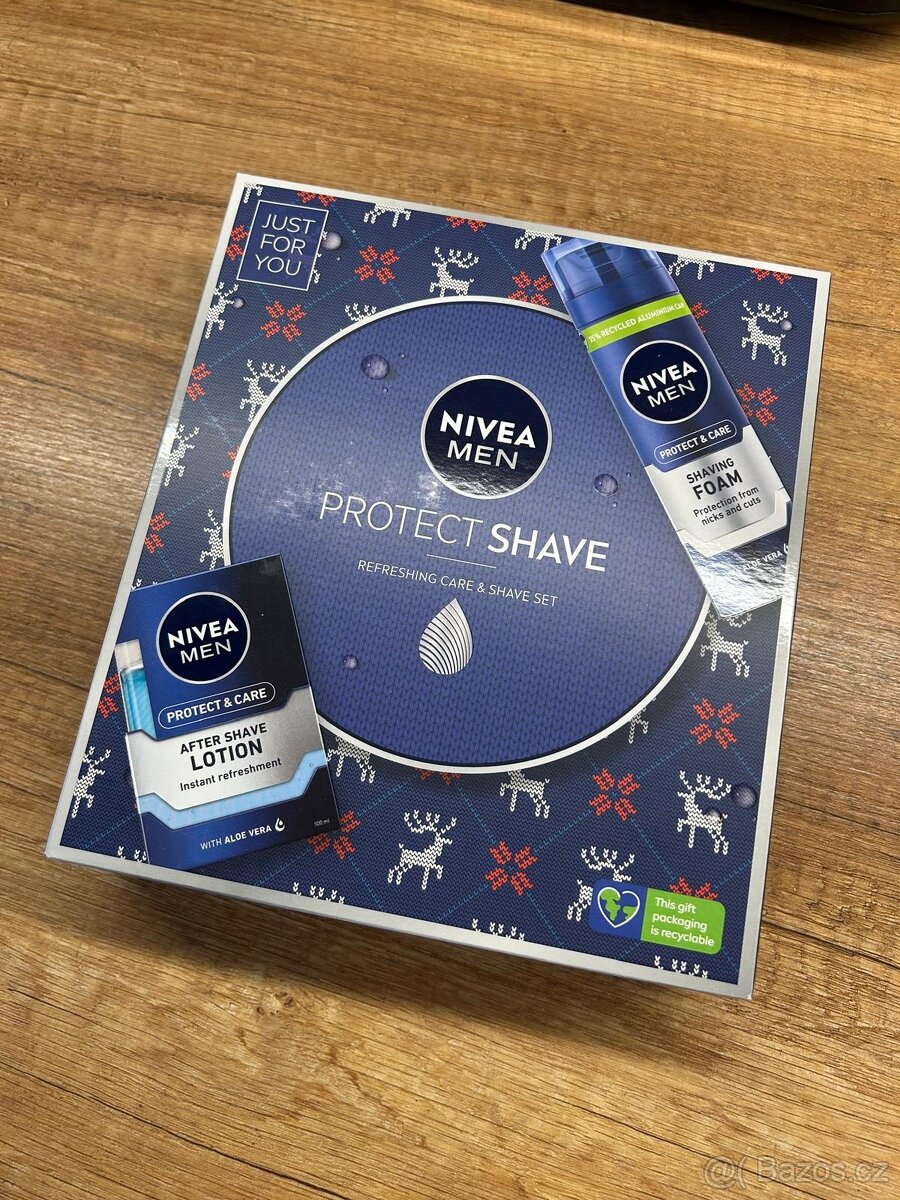 Vánoční dárková sada Nivea Men Protect Shave