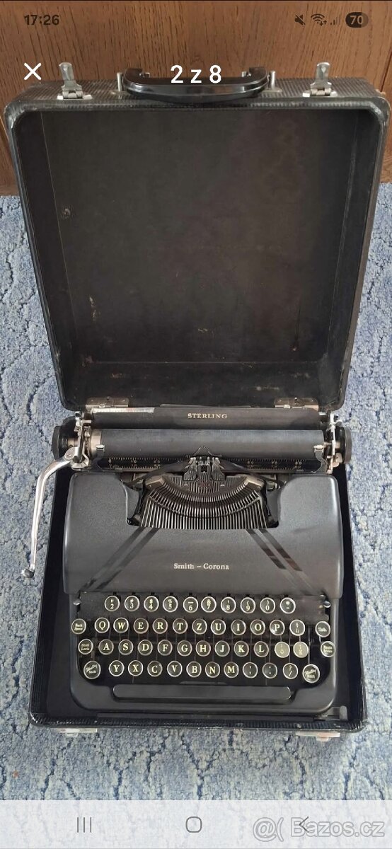 Psací stroj Smith Corona