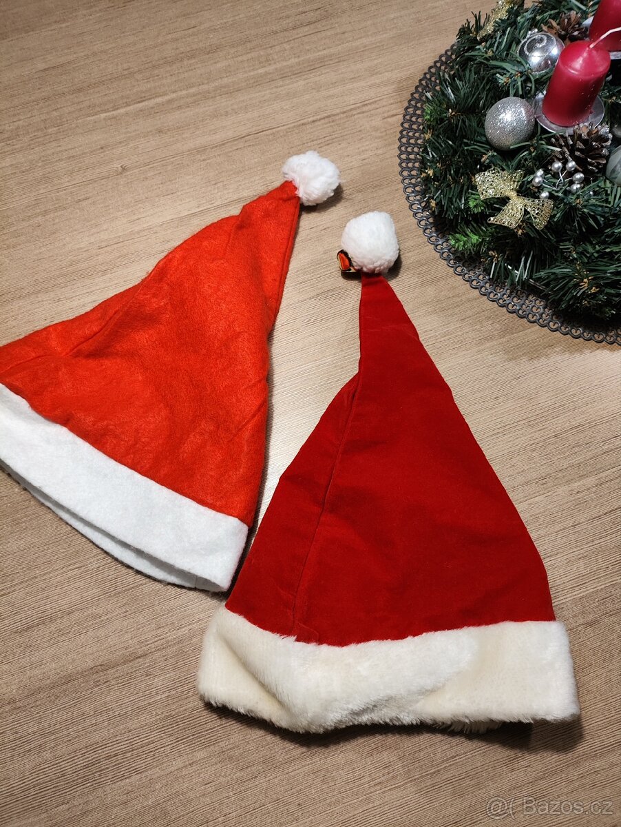 Čepice Santa