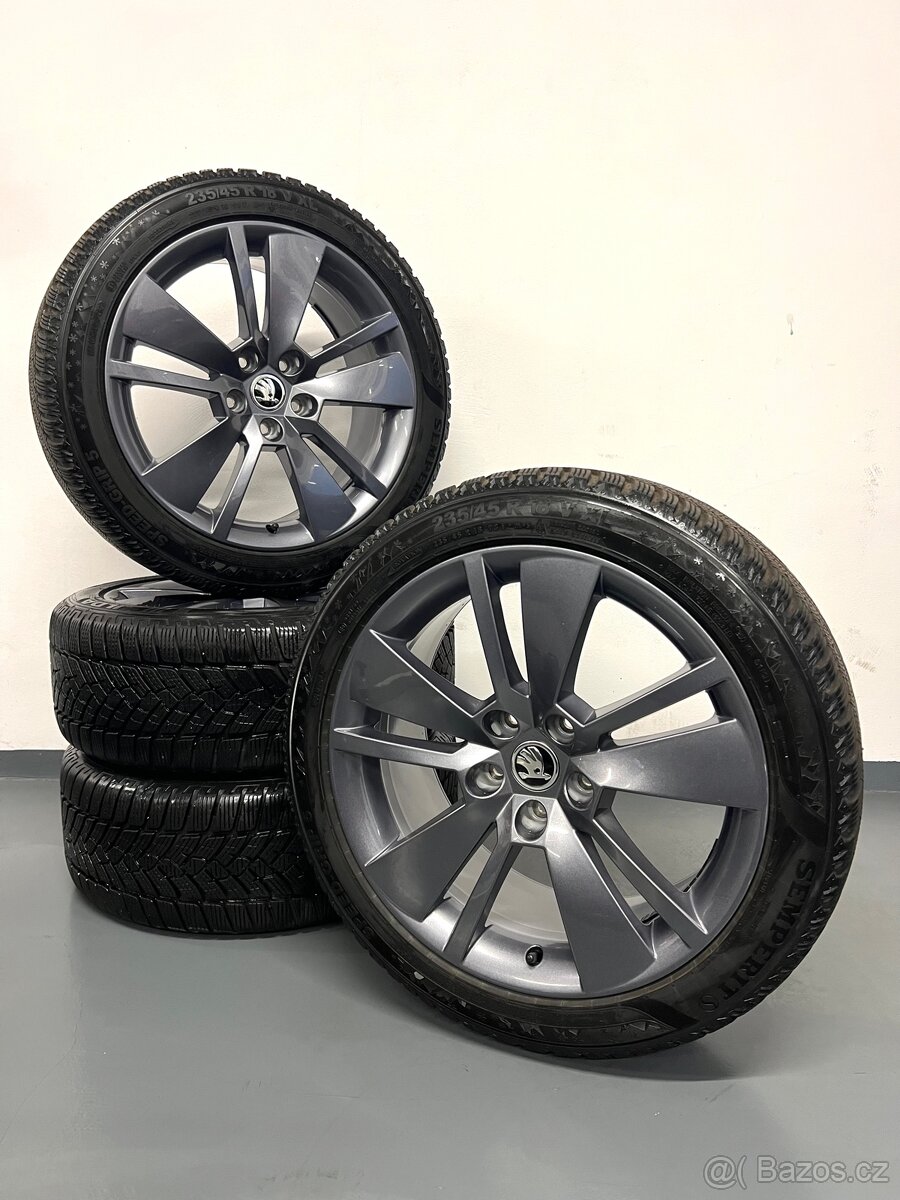 Zimní ❄️ Alu kola Zenith, Škoda Superb 3, 5x112 r18