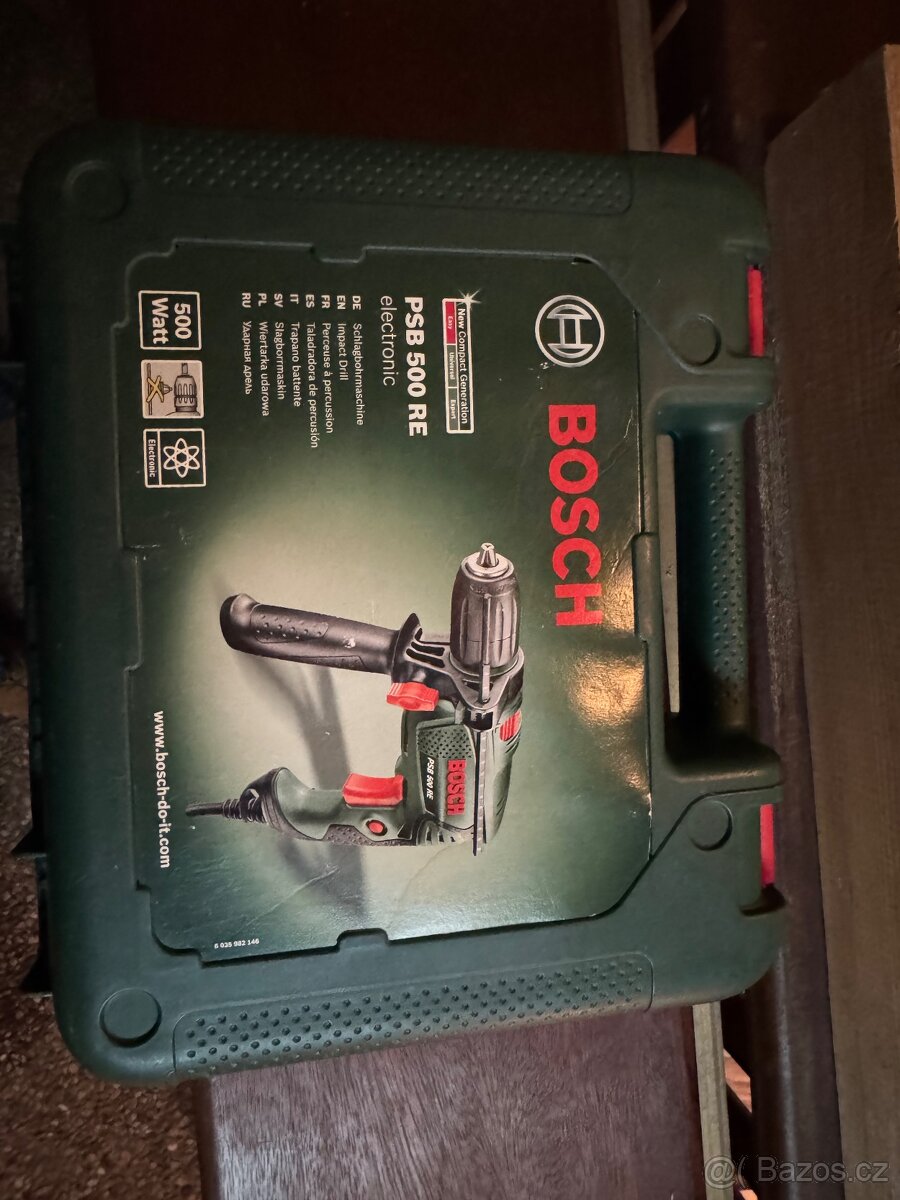 příklepová vrtačka Bosch PSB 500 RE