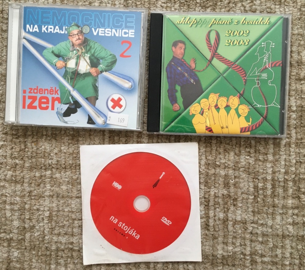 CD Sklep písně z besídek 2002. Izer a Na Stojáka