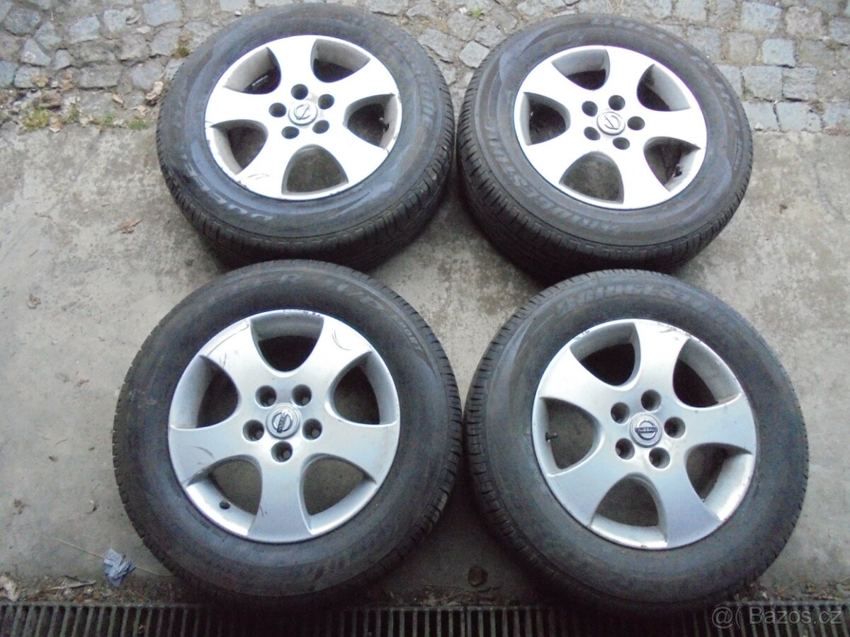 sada 16" letní kola Nissan Qashqai - 8mm