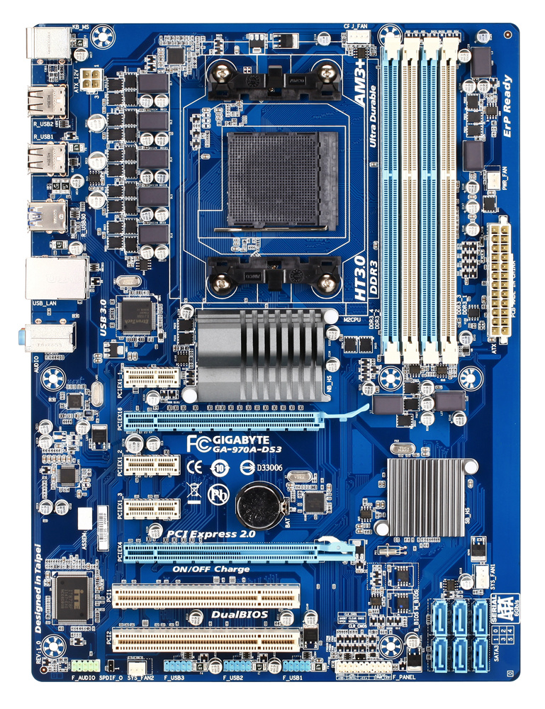 Deska Gigabyte GA-970A-DS3 SATA III USB 3.0 socket AM3+