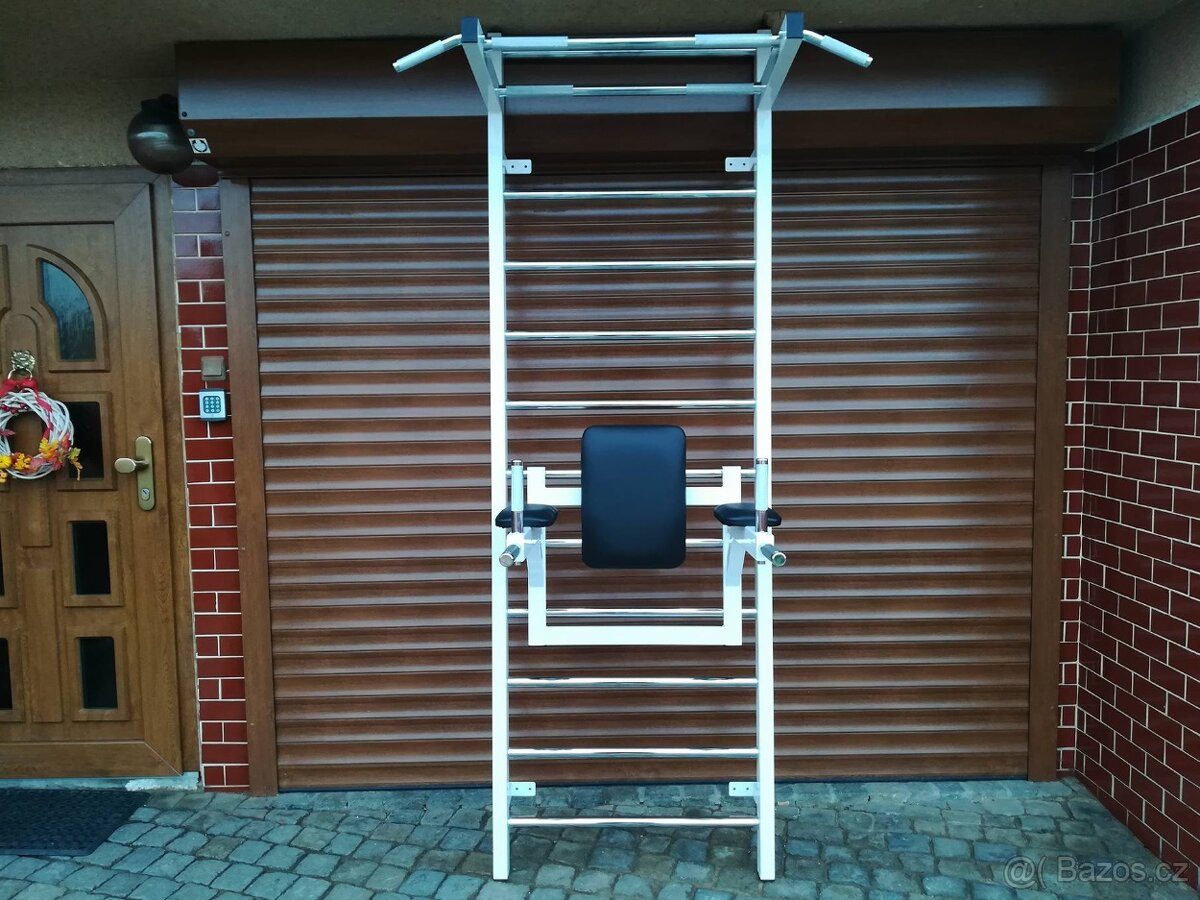 Prodám nové žebřiny s hrazdou lux