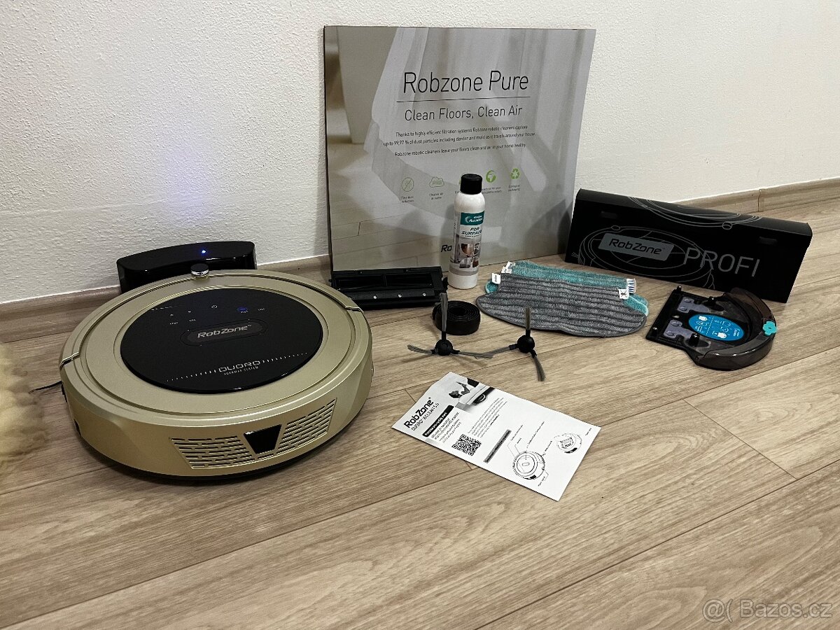 Robzone Duoro XCLEAN Profi 5.0 vysává/vytírá + příslušenství