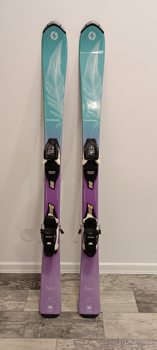 Prodám nové LYŽE 120 cm Blizzard a nové LYŽÁKY