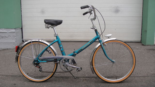 Skládačka Peugeot 1978, hezký originál