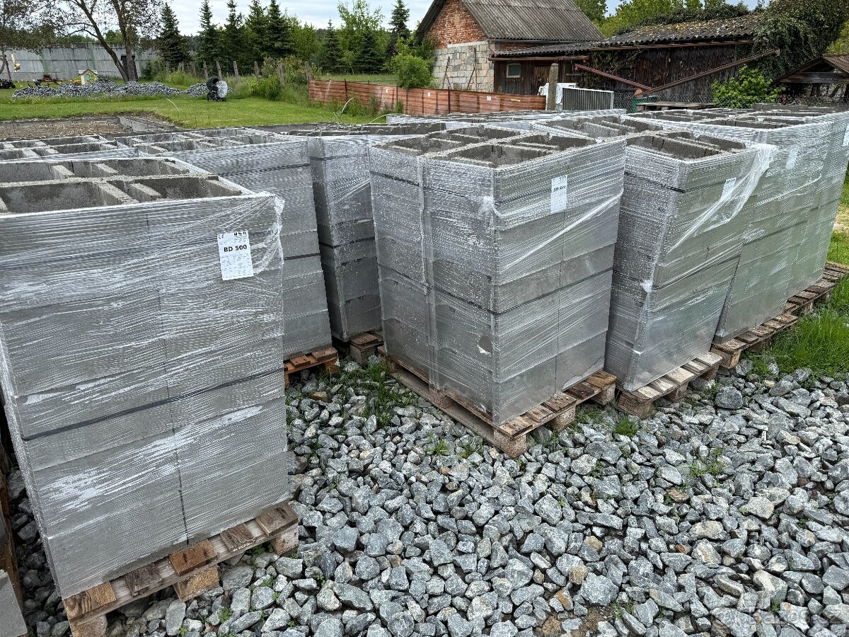 Ztracené bednění d400 x š500 x v250