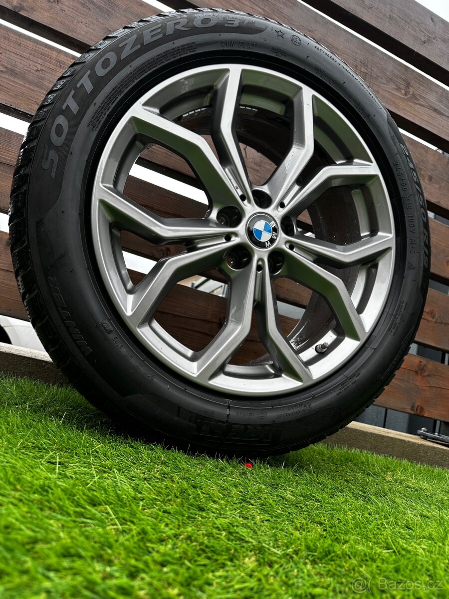 Alu kola 5x112 r19 s pneu (bmw1)