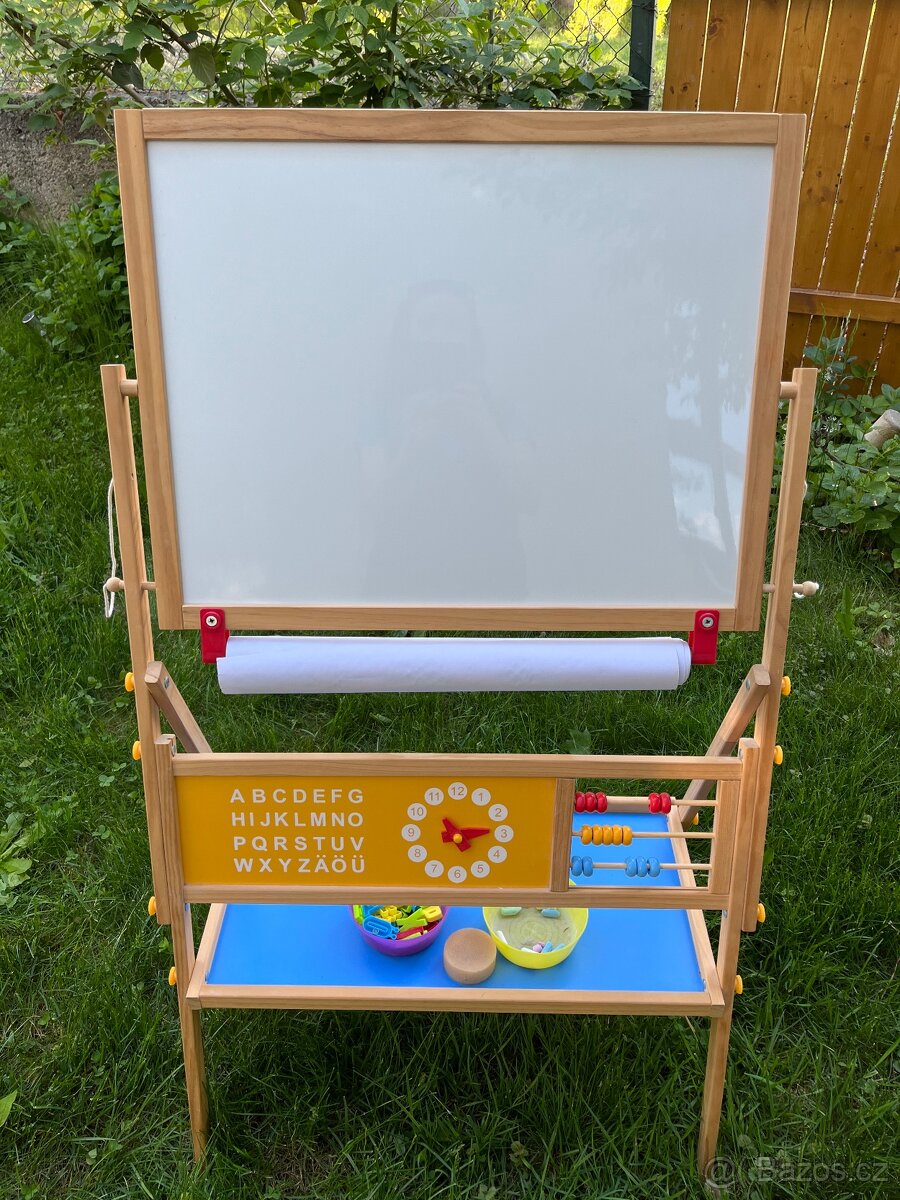 Dětská psací oboustranná tabule
