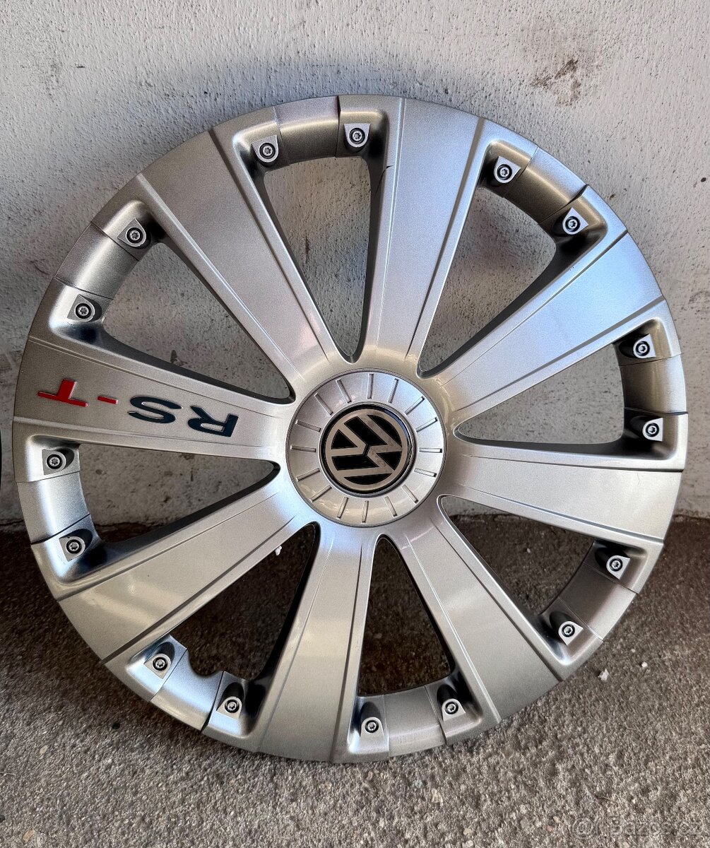 Kryty kol - Poklice na kola RS-T Volkswagen 15” Sada 4ks