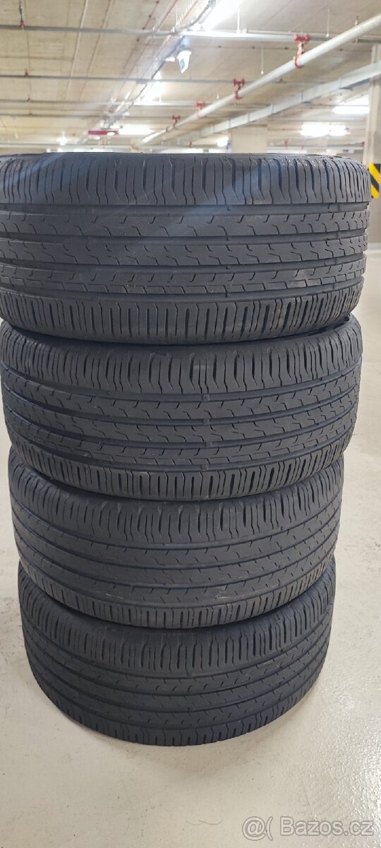 245/45/18 Continental EcoContact6, DOT 4622, vzorek 6.9mm.