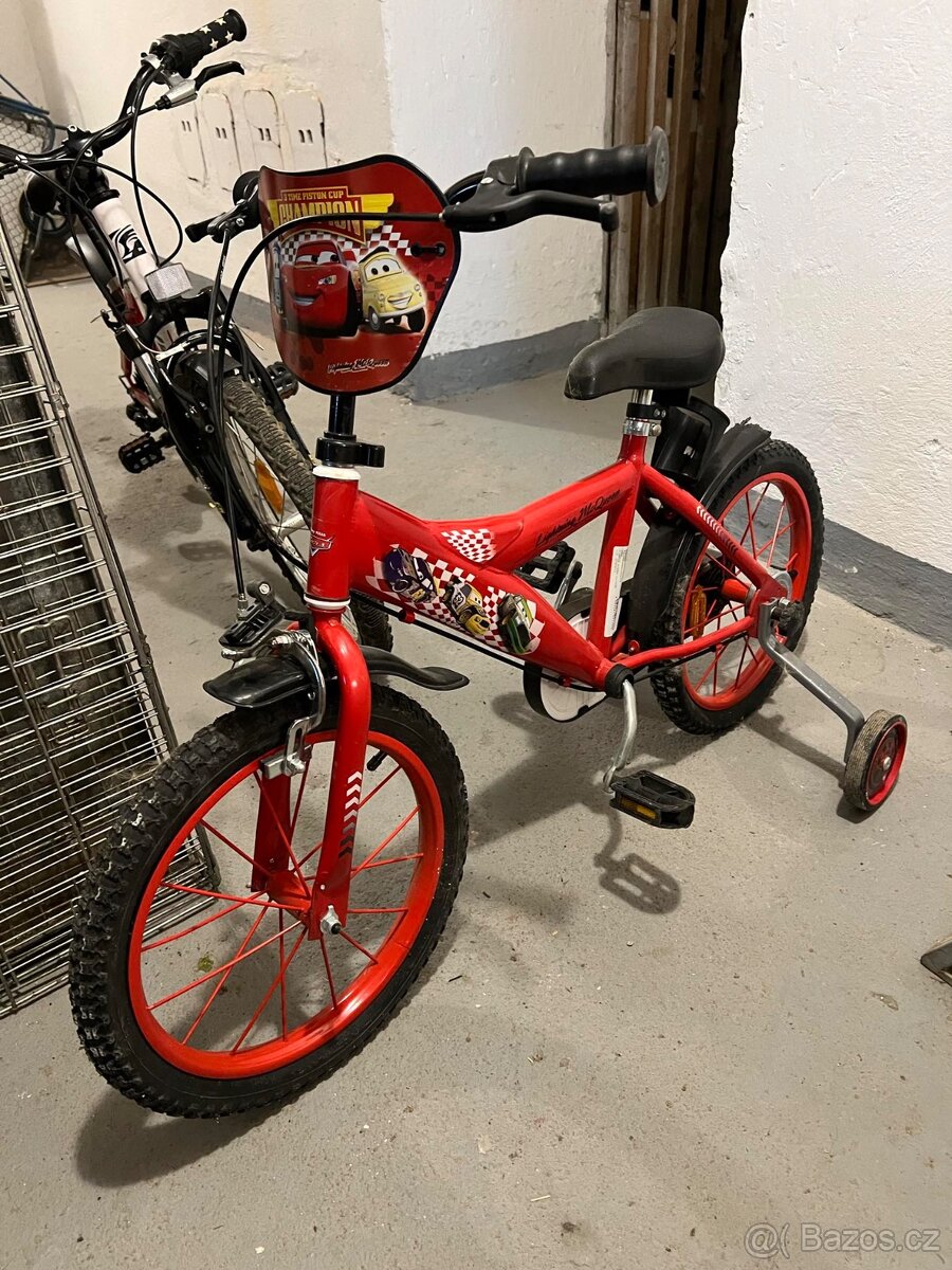 Dětské kolo CARS 16”