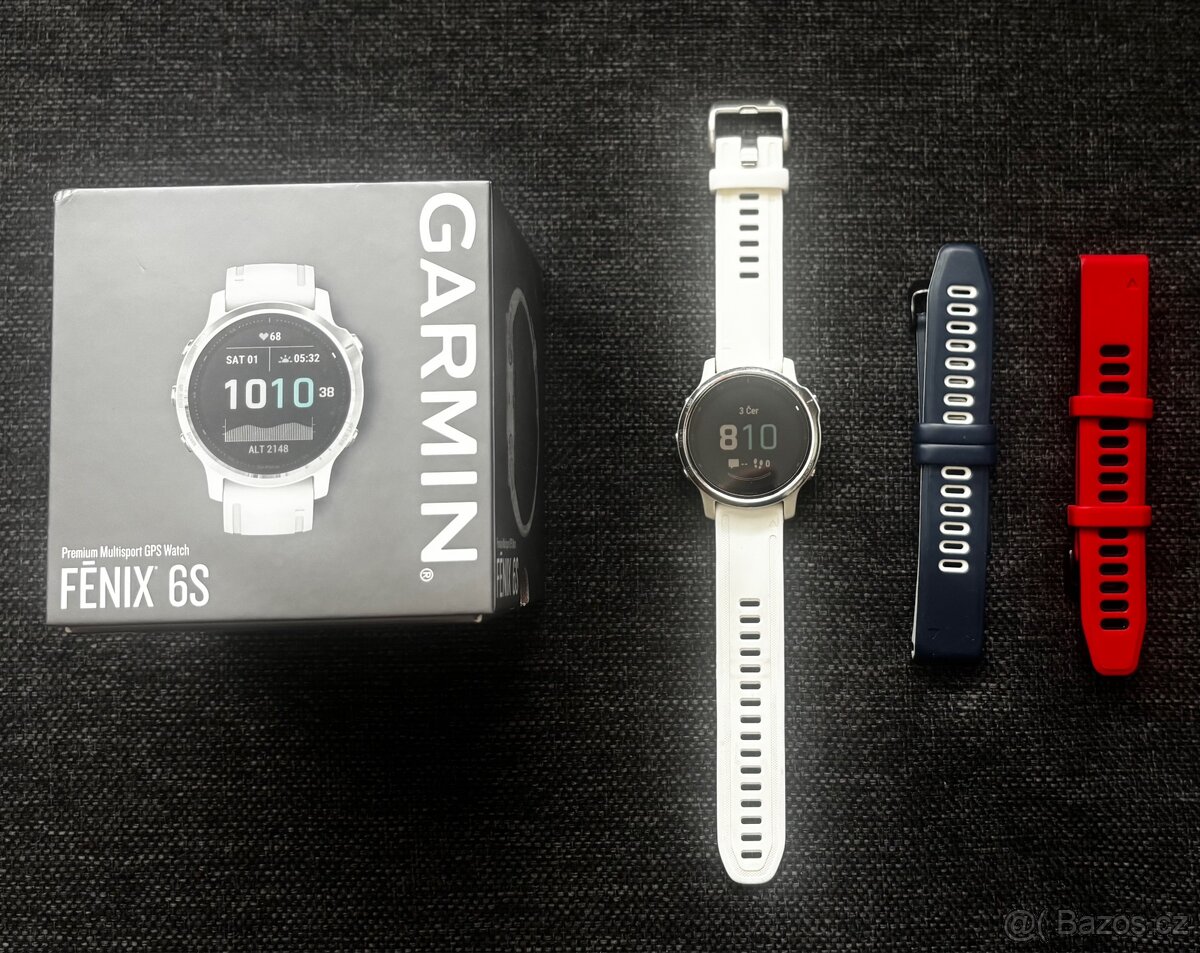 Fénix 6S 43mm gorilla glass + 2pásky k hodinkám