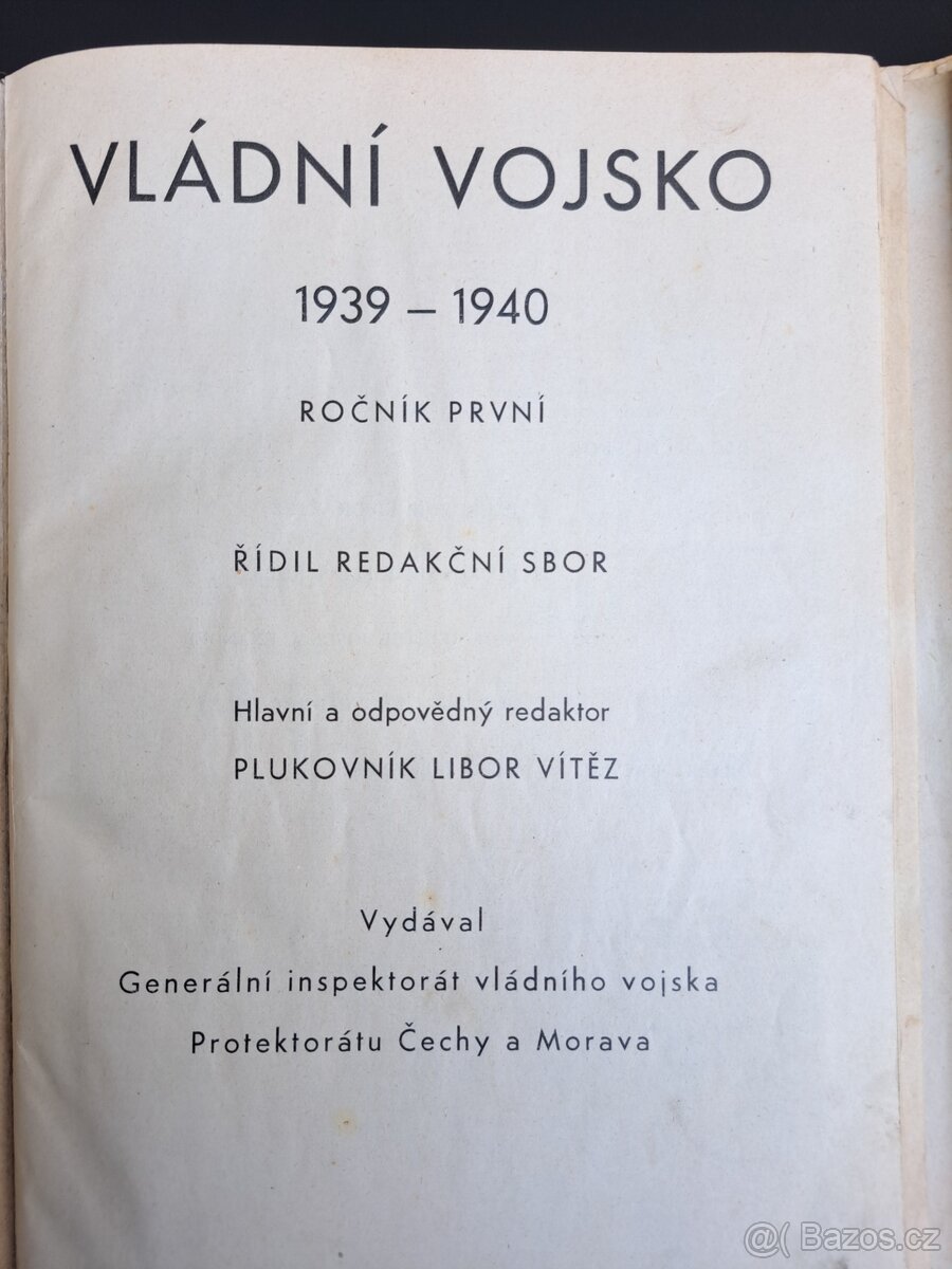 Kniha Vládní vojsko