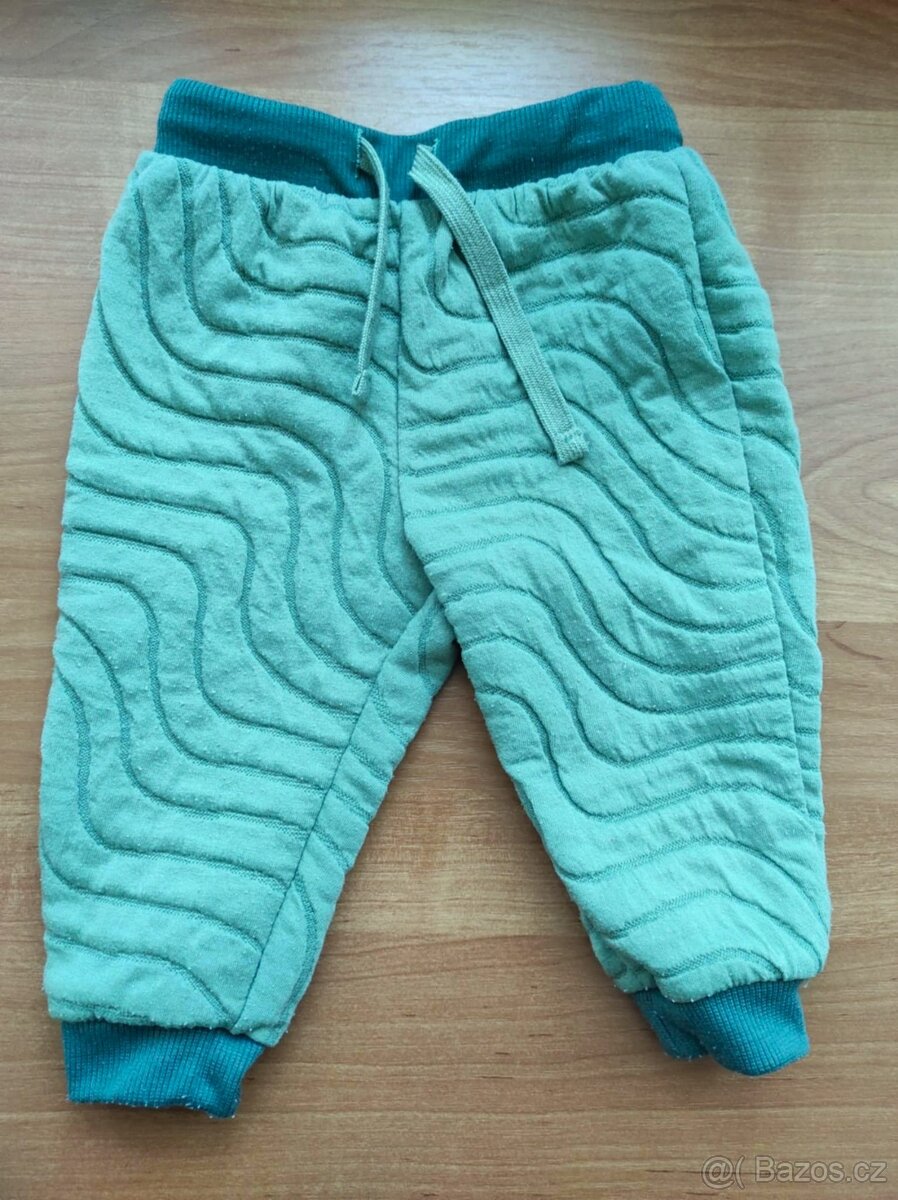 Kojenecké zelené kalhoty, vel. 68