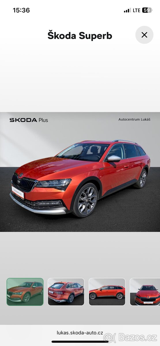 Škoda Superb scout