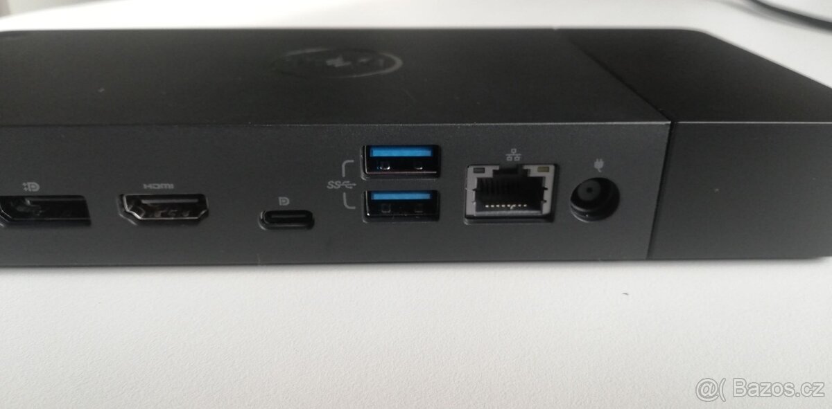 Dokovací stanice DELL přes USB-C s adaptérem