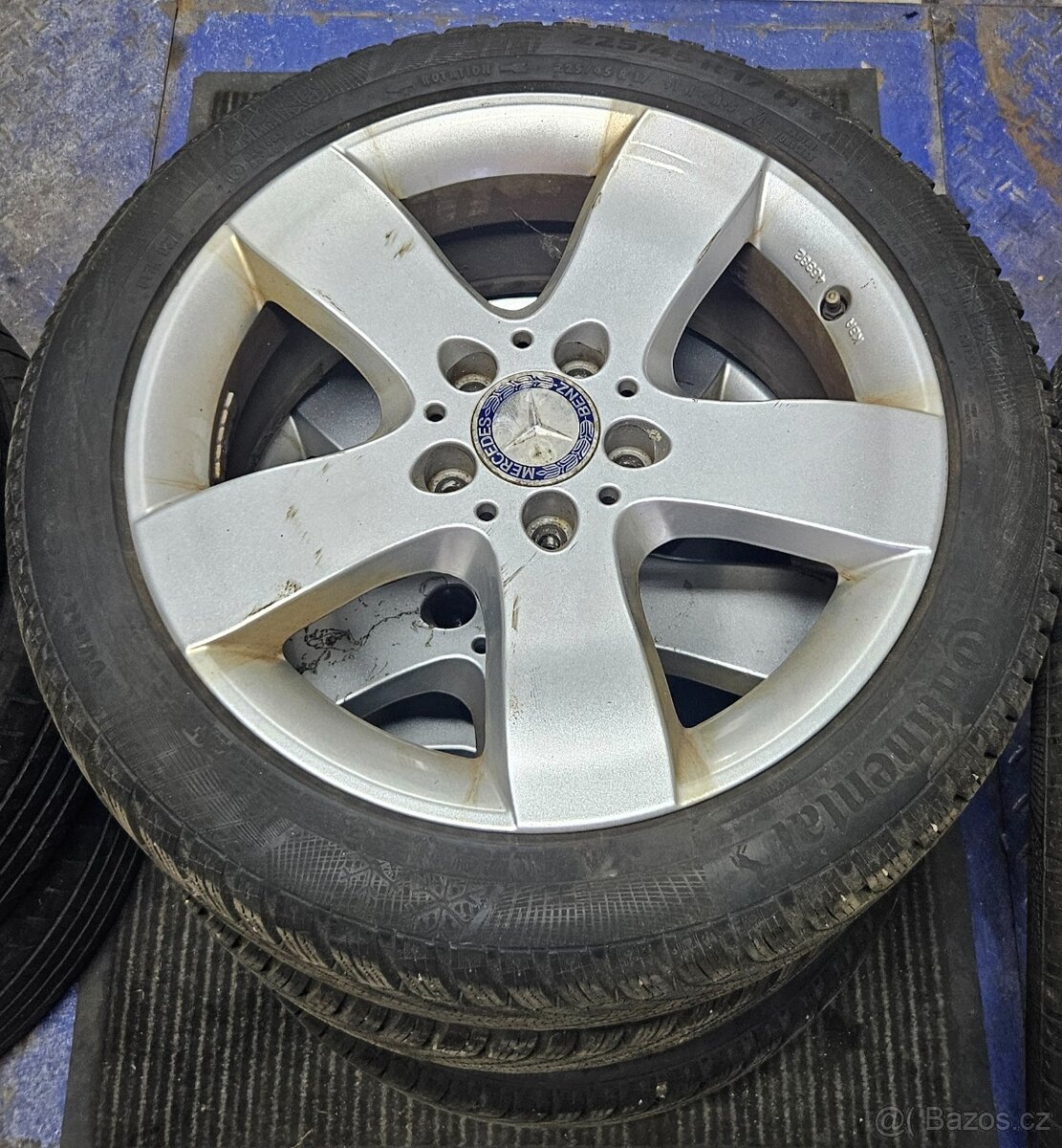 Alu kola 5x112 R17 Zimní Pneu 225/45/R17
