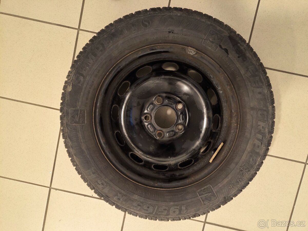 R15 195/65, 6Jx15H2 ET52.5, 5x108