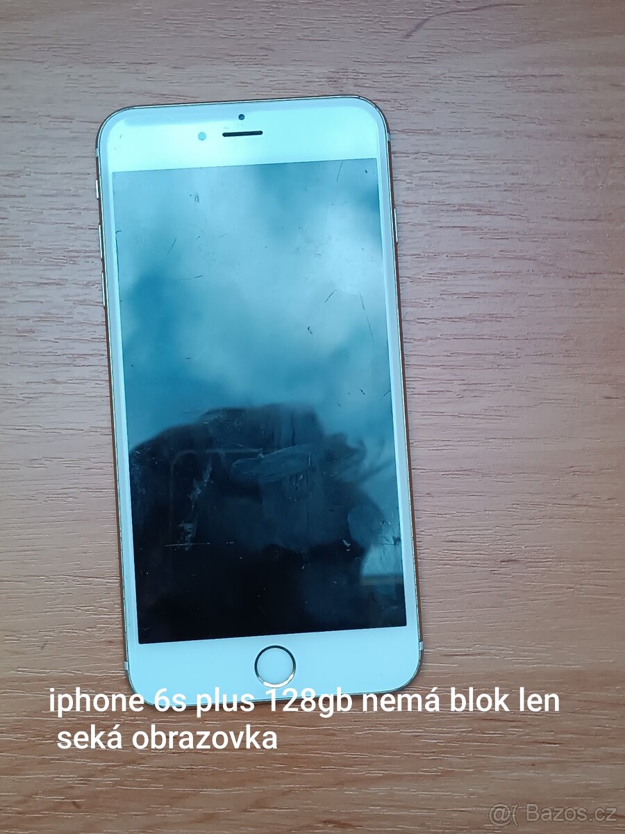 📱 iPhone 6s Plus 128 GB – na súčiastky / seká displej odhlá