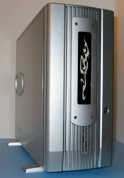 CASETEK CK - 1021 SILVER, ATX, HLINÍK, BEZ ZDROJE