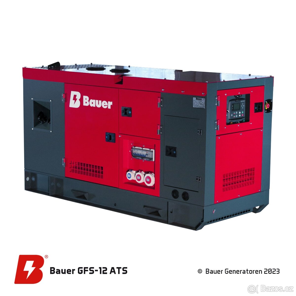 Naftová elektrocentrála GFS-12, 12 kW/15 kVA generátor