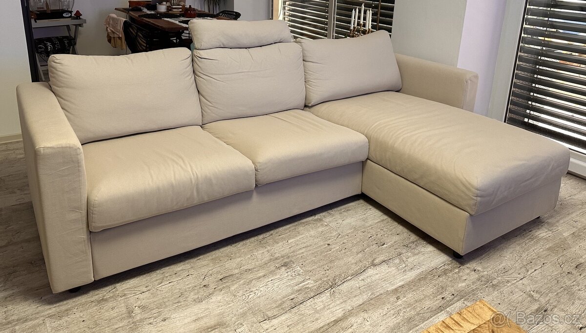 Pohovka s lenoškou VIMLE z Ikea