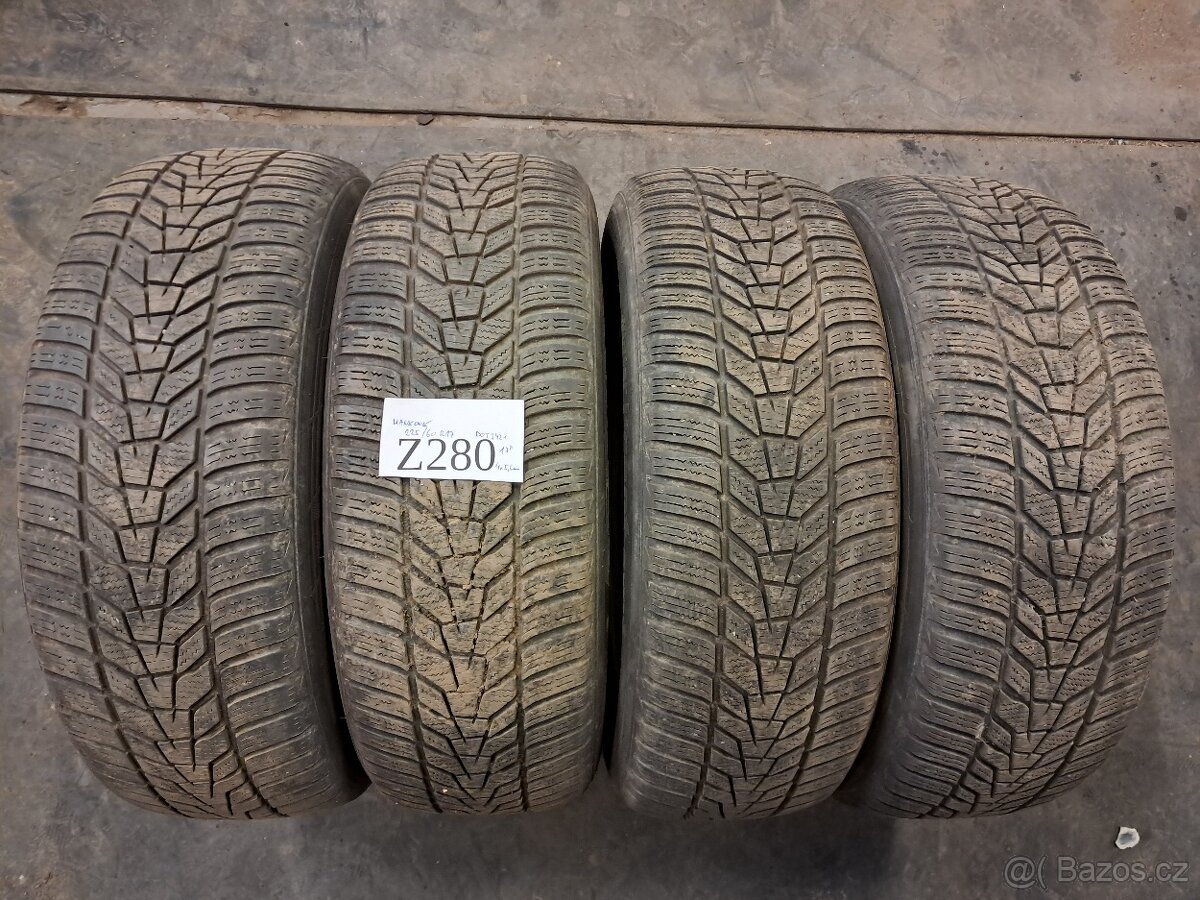 4ks Zimní pneu 225/60/17 Hankook (Z280)