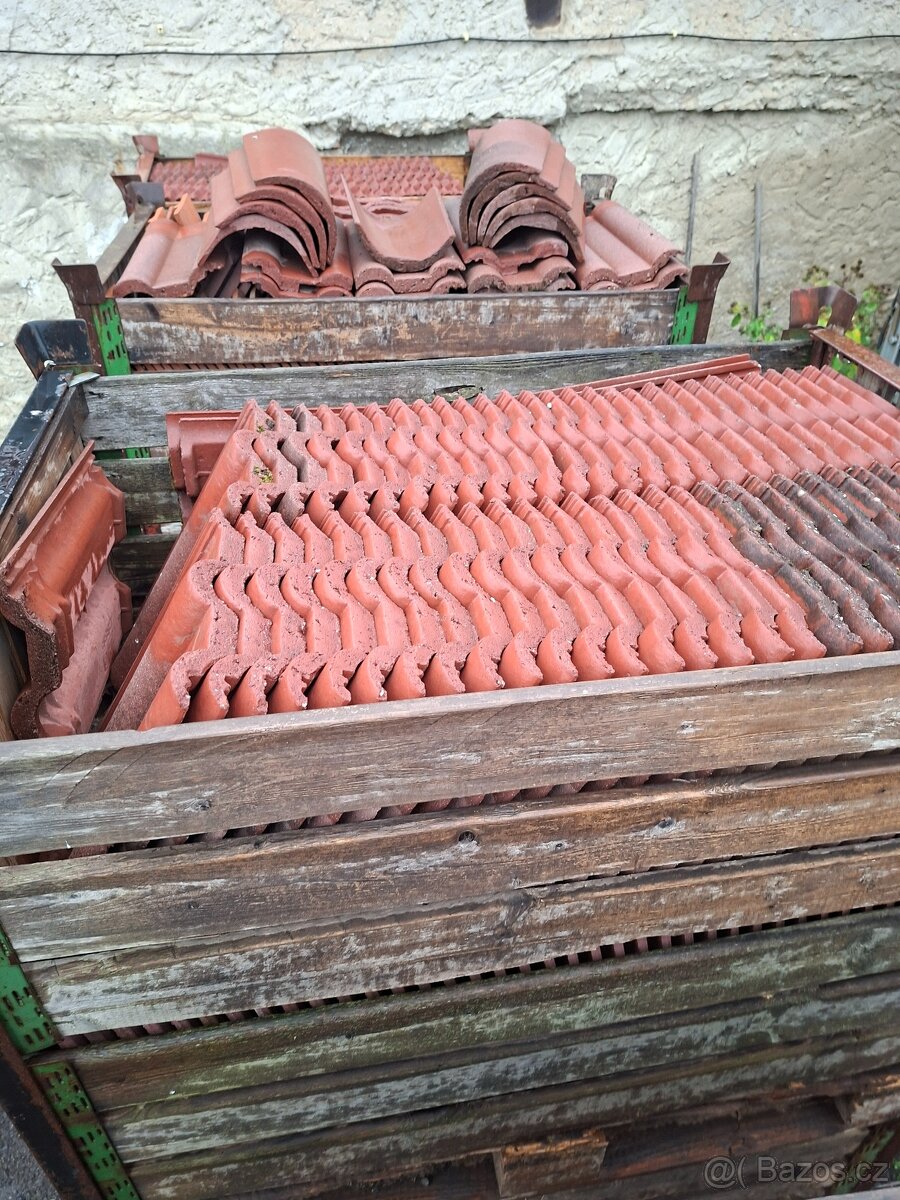 Použité betonové tašky